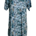 Robe - manche courte à lettre
