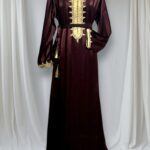 Robe - strass à rayure épaisse