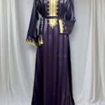 Robe - strass à rayure épaisse