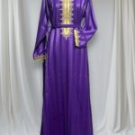 Robe - strass à rayure épaisse