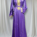 Robe - strass à rayure épaisse