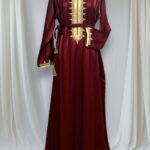 Robe - strass à rayure épaisse