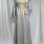 Robe - strass à rayure épaisse