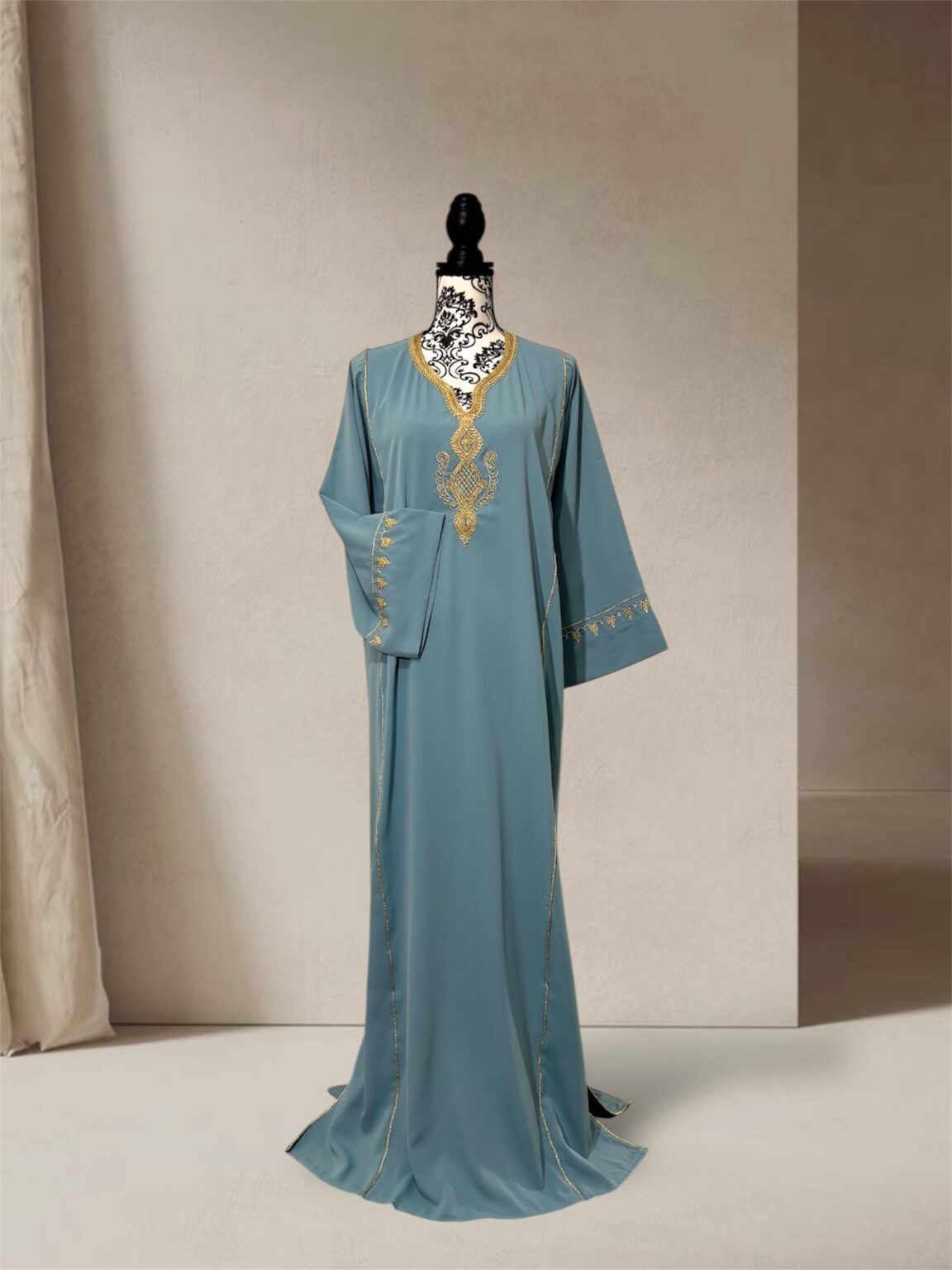 Gandoura bleu bébé