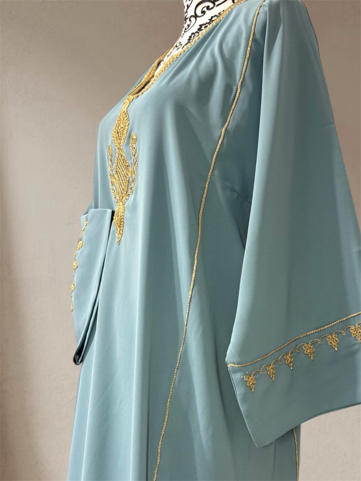 Gandoura bleu bébé