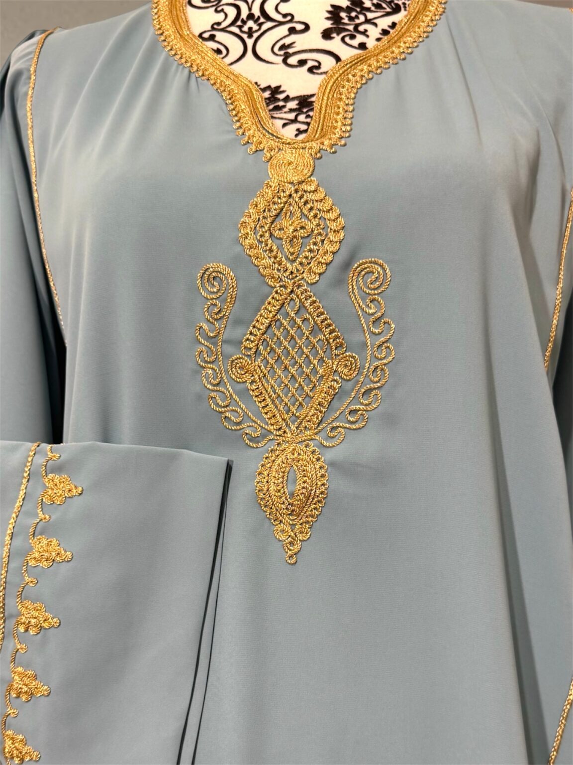 Gandoura bleu bébé