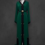 Sawsania Caftan aux perles noires