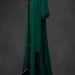 Sawsania Caftan aux perles noires