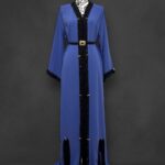 Sawsania Caftan aux perles noires