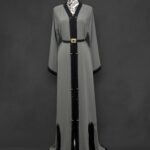 Sawsania Caftan aux perles noires