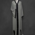 Sawsania Caftan aux perles noires