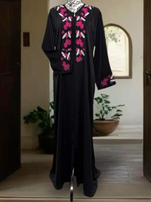 Caftan à fleurs