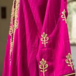 Caftan à perles brodées