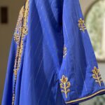 Caftan à perles brodées