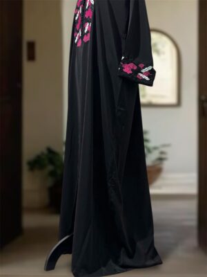 Caftan à fleurs