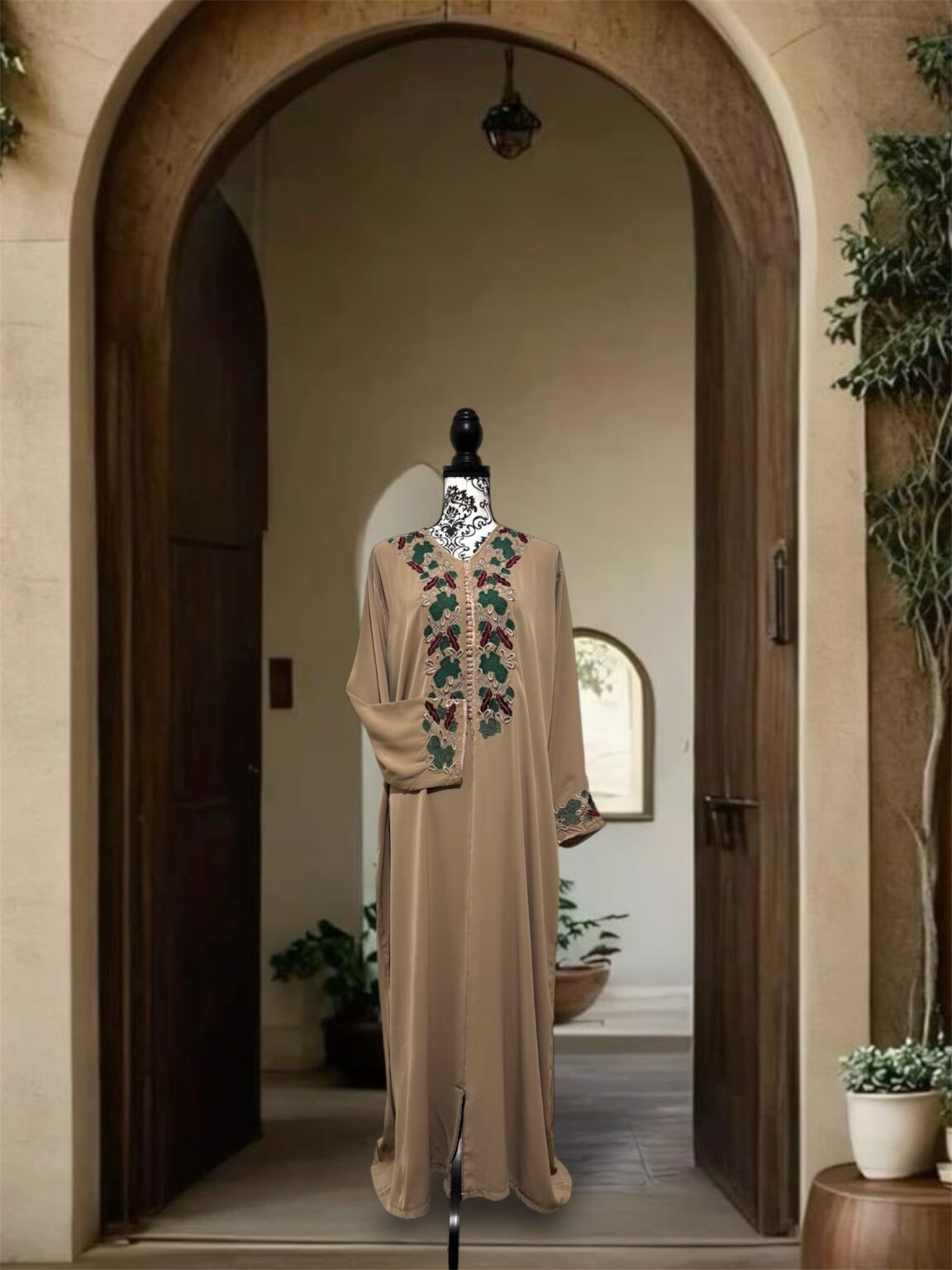 Sawsania Caftan à fleur