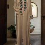 Sawsania Caftan à fleur