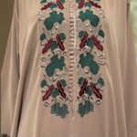 Sawsania Caftan à fleur