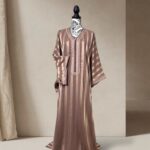 Jawhara papillon beige foncé