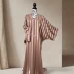 Jawhara papillon beige foncé
