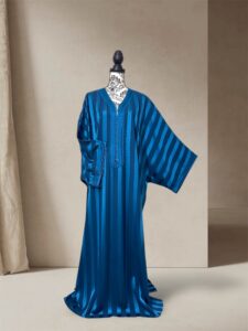 Jawhara papillon bleu canard