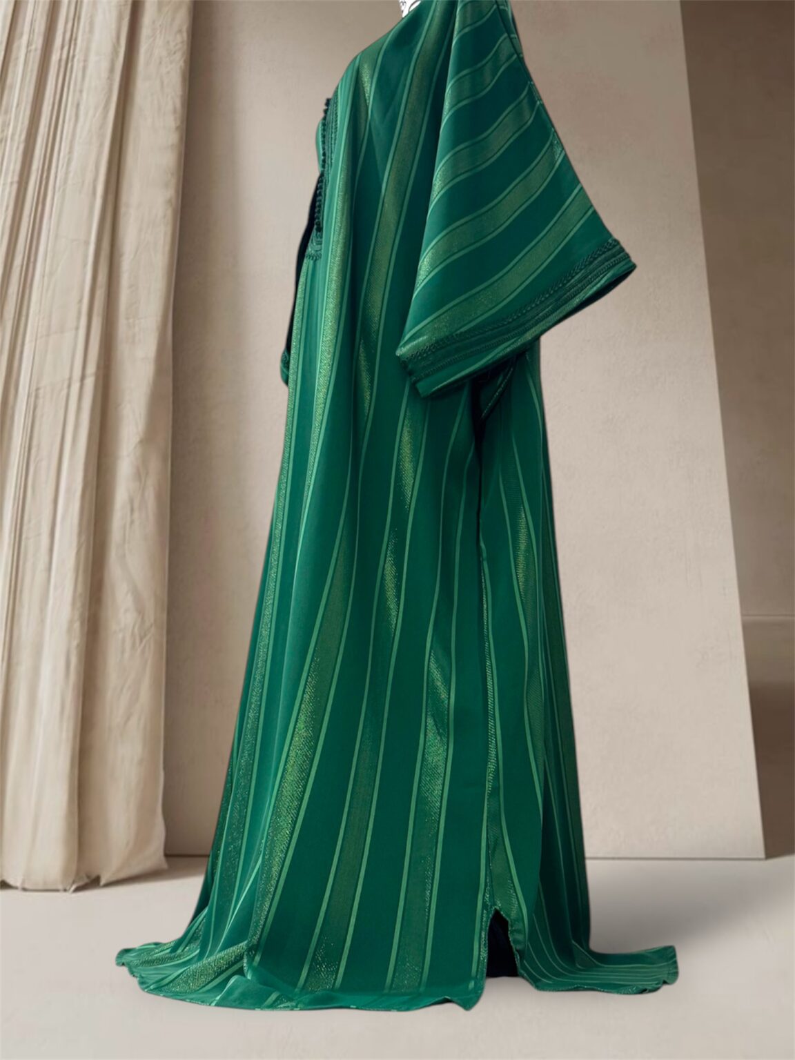 Jawhara papillon vert foncé