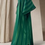 Jawhara papillon vert foncé