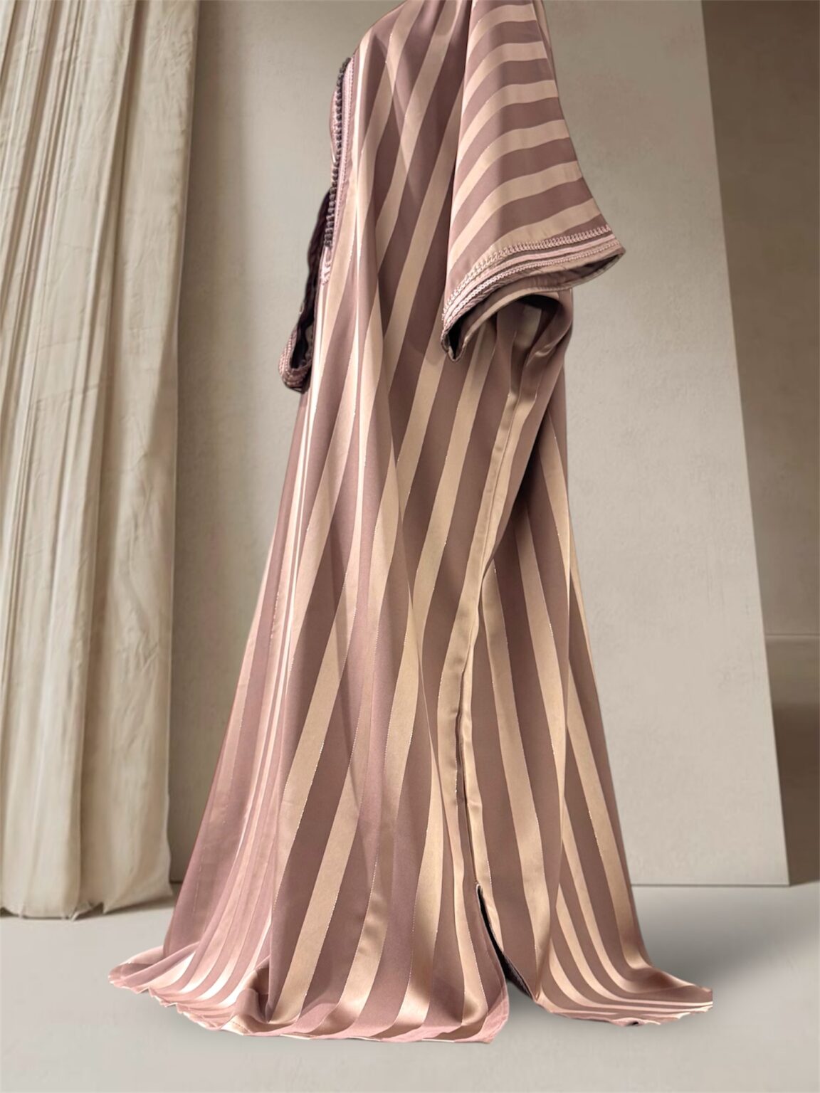 Jawhara papillon beige foncé