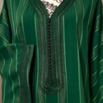 Jawhara papillon vert foncé