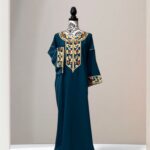 Gandoura avec broderies artisanales
