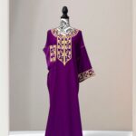 Gandoura avec broderies artisanales