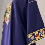Gandoura avec broderies artisanales
