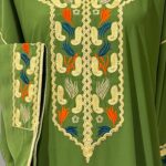 Gandoura avec broderies artisanales