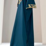 Gandoura avec broderies artisanales