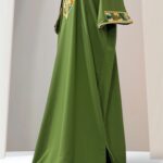 Gandoura avec broderies artisanales