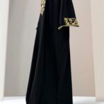 Gandoura avec broderies artisanales