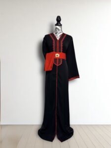 Caftan à manches doublées