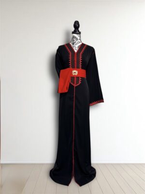 Caftan à manches doublées