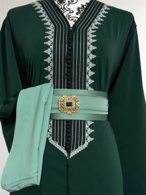 Caftan à manches doublées