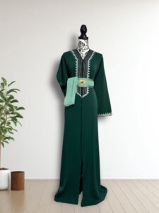 Caftan à manches doublées