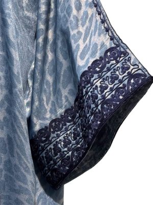 Caftan papillon yakota léopard