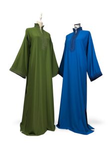 Gandoura col officier avec fermeture